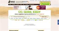 Desktop Screenshot of imprezypodroznicze.pl